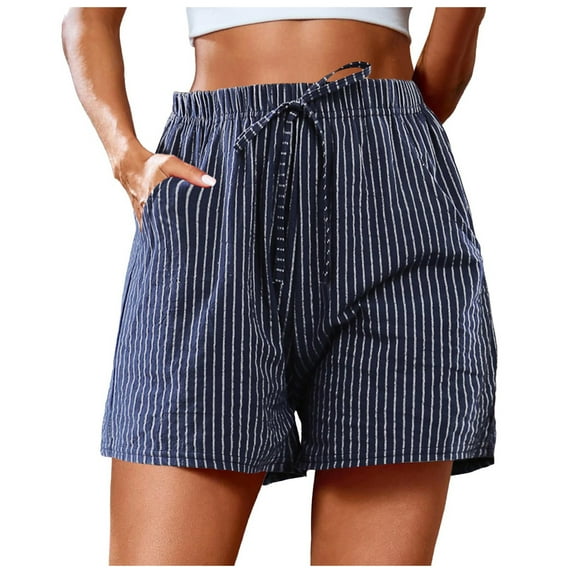 Women's High Waisted Baggy Shorts Cute Soft Stretchy Bottoms Boxer Summer Casual Beach Shorts S-XL