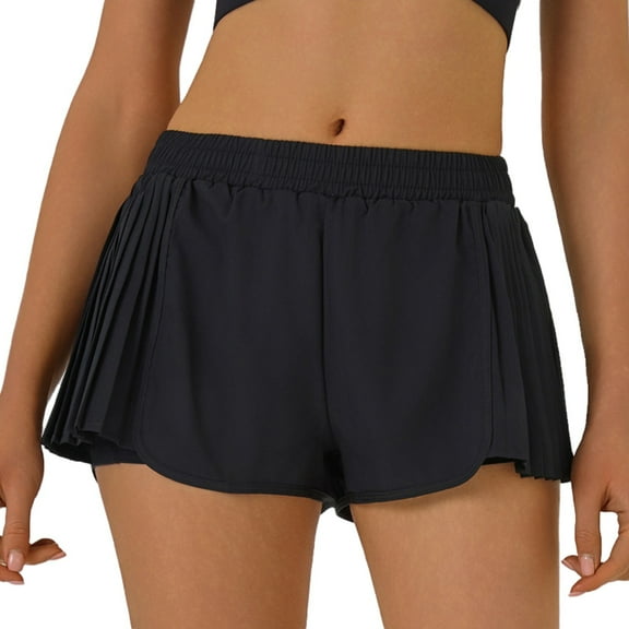 Women's High Waisted Baggy Shorts Running Mesh Lined 3 Casual Summer Jean Shorts S-3XL