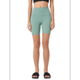 thumbnail image 1 of Women's High Waisted Biker Shorts with Pockets, Nylon Spandex Yoga Workout Shorts, Tummy Control, 1 Pack, 1 of 11
