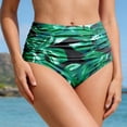thumbnail image 1 of Women's High Waisted Bikini Bottoms High Bikini Swim Bottoms With High Ritche Cut For Confidence Sun Days Swimsuit Bottoms L, 1 of 5