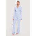 thumbnail image 1 of Women's High Waisted Cable Knit Pull On Pants, 1 of 4