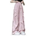 thumbnail image 1 of Women's High Waisted Casual Pants Loose Fit Straight Leg Trousers Comfortable Workout Wear For Daily Outings And Home, 1 of 2