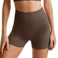 thumbnail image 1 of Women's High Waisted Fitness Shorts - 4-Way Stretch Non-See-Through Yoga Running Shorts - S-L, 1 of 4