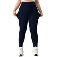 thumbnail image 1 of Women's High Waisted Lined Leggings Winter Plush Warm Leggings Solid Color Tummy Control Yoga Pants Outdoor Tights, 1 of 6