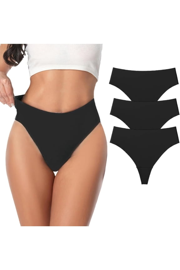 Women's High Waisted Invisible Seamless Panties,Sports Yoga Camel Toe Anti-Shine Panties,Hidden Feminine Line,Fitness Panties