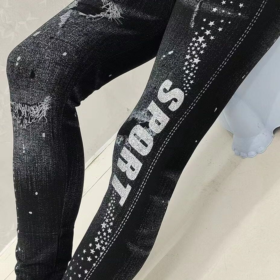 Women's High Waisted Ripped Skinny Jeans - Stretch Denim Butt Lifting Distressed Pants - View #12