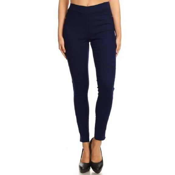 Women's High Waisted Jeggings Pull On Stretch Skinny Pants Size S - 3XL 29" Inseam