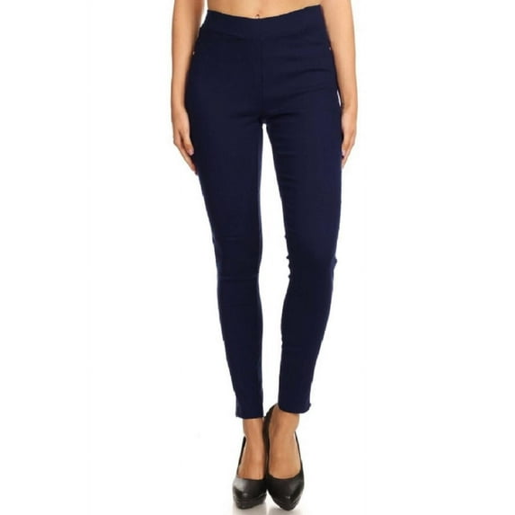 Women's High Waisted Jeggings Pull On Stretch Skinny Pants Size S - 3XL 29" Inseam