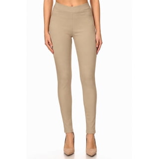 Women's High Waisted Jeggings Pull On Stretch Skinny Pants Size S - 3XL 29" Inseam