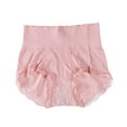 thumbnail image 1 of Women's High Waisted Lace Underwear Ladies Soft Full Coverage Briefs Seamless Panties Tummy Control Panty Underpants, 1 of 3
