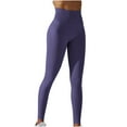 thumbnail image 1 of Women's High Waisted Leggings Crossover Waist Butt Lift Yoga Pants Athletic Tummy Control Workout Leggings Full Length Buttery Soft Yoga Pants,High Waisted Leggings Tummy Control, 1 of 7