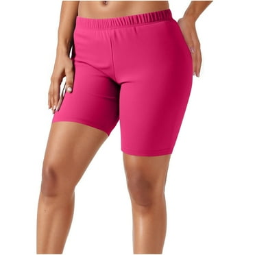 Women's High Waisted Leggings Solid Color Tight fit Short Pants Ultra Soft Casual Fashion Pants