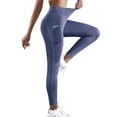 thumbnail image 1 of Women's High Waisted Leggings with Pockets Stretchy Yoga Workout Athletic Pants, 1 of 7