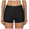 thumbnail image 1 of Women's High Waisted Leopard Print Swim Trunks Quick-Dry Comfortable Beach Shorts, 1 of 6