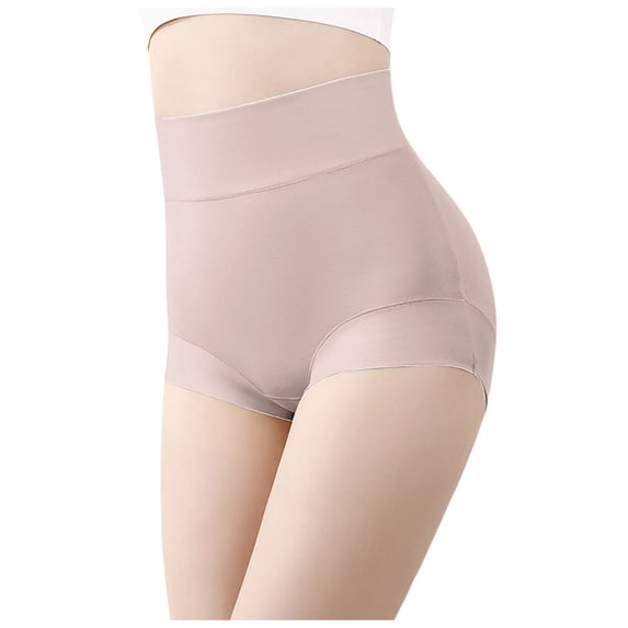 Women's High Waisted Panties for Lift Comfort Plus Size Underwear Soft Breathable Everyday Wear