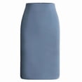thumbnail image 1 of Women's High-Waisted Pencil Skirt - Professional Slim-Fit Work Skirt for Office Wear, 1 of 13