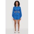 thumbnail image 1 of Women's High Waisted Polka Dot Shorts with Pockets, 1 of 4