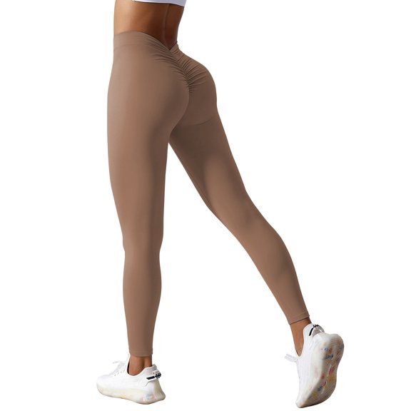 Women's High Waisted Scrunch Butt Leggings Stretchy Workout Yoga Pants