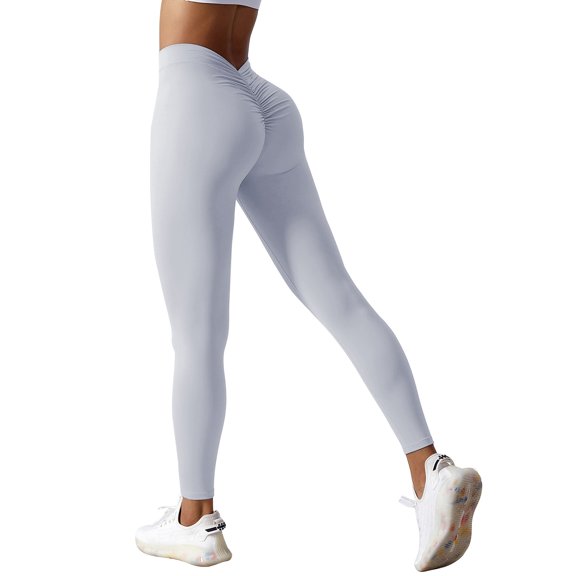 Women's High Waisted Scrunch Butt Leggings Stretchy Workout Yoga Pants