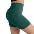 thumbnail image 1 of Women's High Waisted Seamless Biker Shorts Butt Lift Stretchy Workout Shorts, 1 of 6