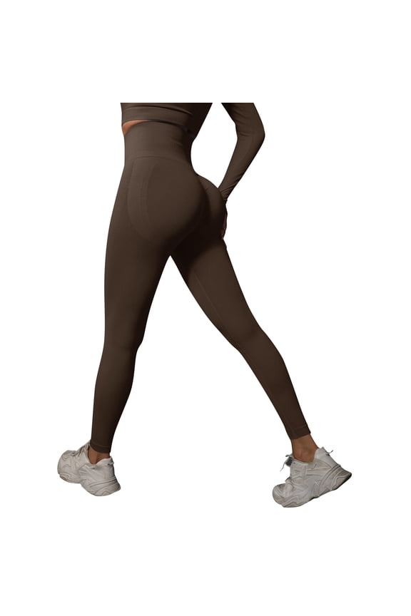 Women's High Waisted Seamless Leggings Butt Lifting Stretchy Workout Pants