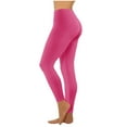 thumbnail image 1 of Women's High-Waisted Seamless Leggings, Stretchy Tummy Control Yoga Pants Casual Comfy Gym Sweatpants, 1 of 8