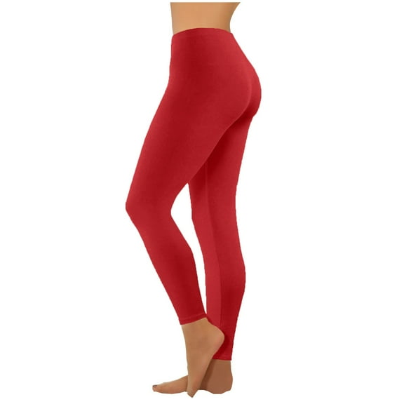 Women's High-Waisted Seamless Leggings, Stretchy Tummy Control Yoga Pants Casual Comfy Gym Sweatpants