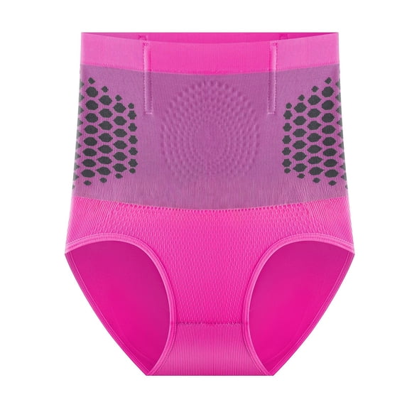 Women's High Waisted Seamless Shapewear Shorts, Tummy Control Butt Lifting Panties, Body Shaper Slimming Underwear 4-in-1 Sculpting Shorts High-Waisted Yoga Pants for Gym Running Workout