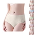 thumbnail image 1 of Women's High Waisted Seamless Tummy And Lift Panties, 1 of 4