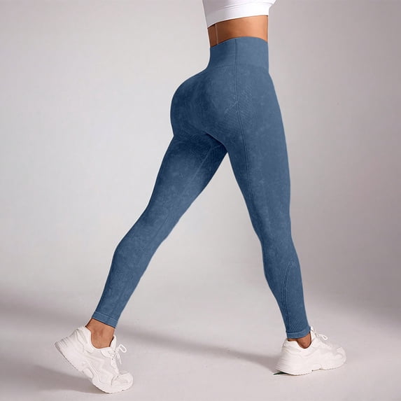 Women's High Waisted Sheer Yoga Pants, Tummy Control Full Length Design, Seamless Stretch Comfortable Leggings For Fitness And Running Green S