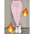 thumbnail image 1 of Women's High Waisted Skinny Jeans Slightly Stretchy Ultra Soft Plush Lined Suitable for wearing in autumn and winter, 1 of 7