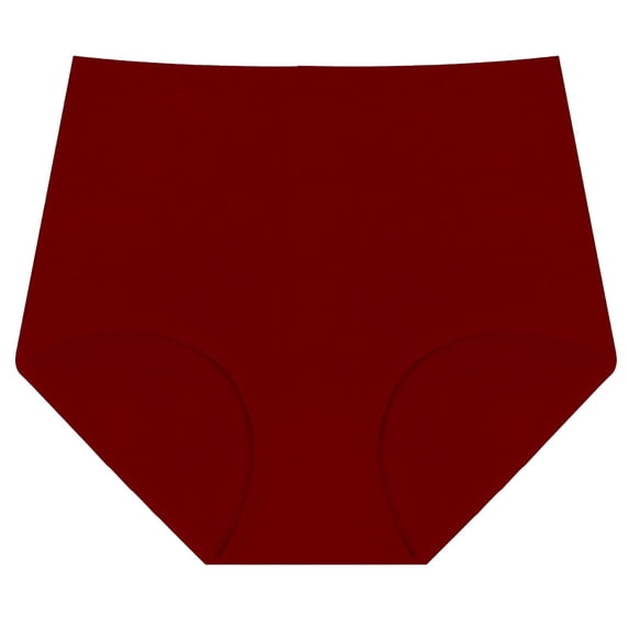 Women's High Waisted Smooth Panties Breathable Bikini for Home and Out Pack of Briefs