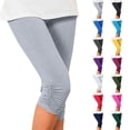 thumbnail image 1 of Women's High-Waisted Soft Touch Leggings with No See-Through Fabric and Wide Waistband, Buttery Smooth Feel for All Day Wear Wine XXXL, 1 of 6
