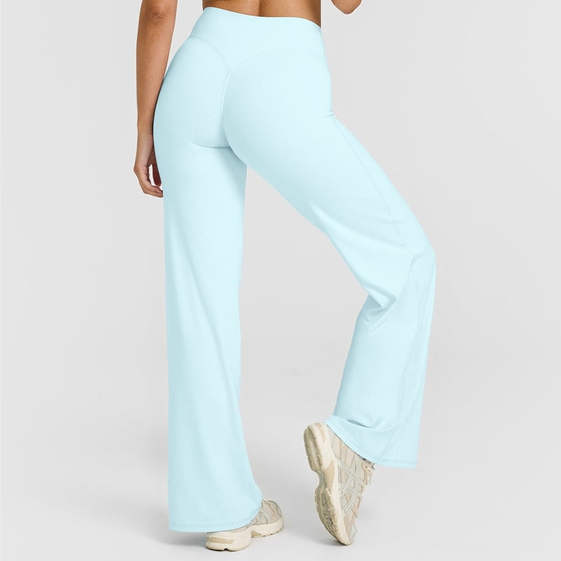 Women’s HighWaisted Straight Leg Yoga Pants Loose Fit Slimming — free download