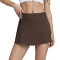 thumbnail image 1 of Women's High Waisted Stretchy Summer Shorts Butterluxe Skirts A Line Tennis Athletic Skorts Trendy Casual Shorts with Pockets S-2XL, 1 of 5