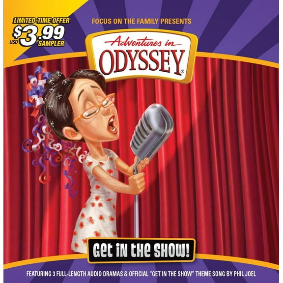 Audio CD-Adventures In Odyssey Sampler: Get In The Show
