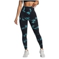 thumbnail image 1 of Women's High Waisted Tummy Control Yoga Leggings with Pocket Running Workout Pants Active Tights, 1 of 2