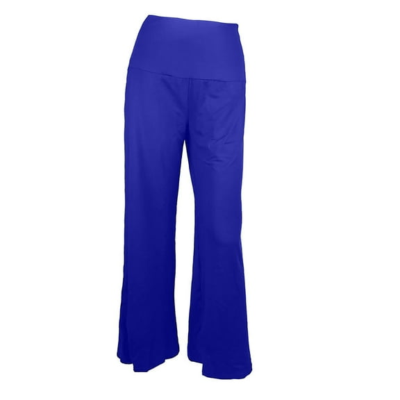 Women's High Waisted Wide Leg Pants - Slimming Flared Casual Trousers | Yubnlvae | Loose High Waisted Wide Leg Pants Slimming And Lengthening The Legs (F | S)