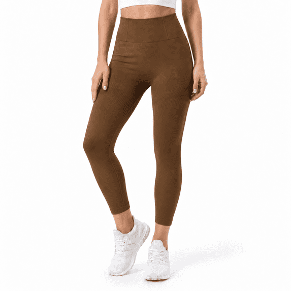 Women's High Waisted Yoga Leggings, Buttercore Ruched V-Back Tummy Control Workout Pants
