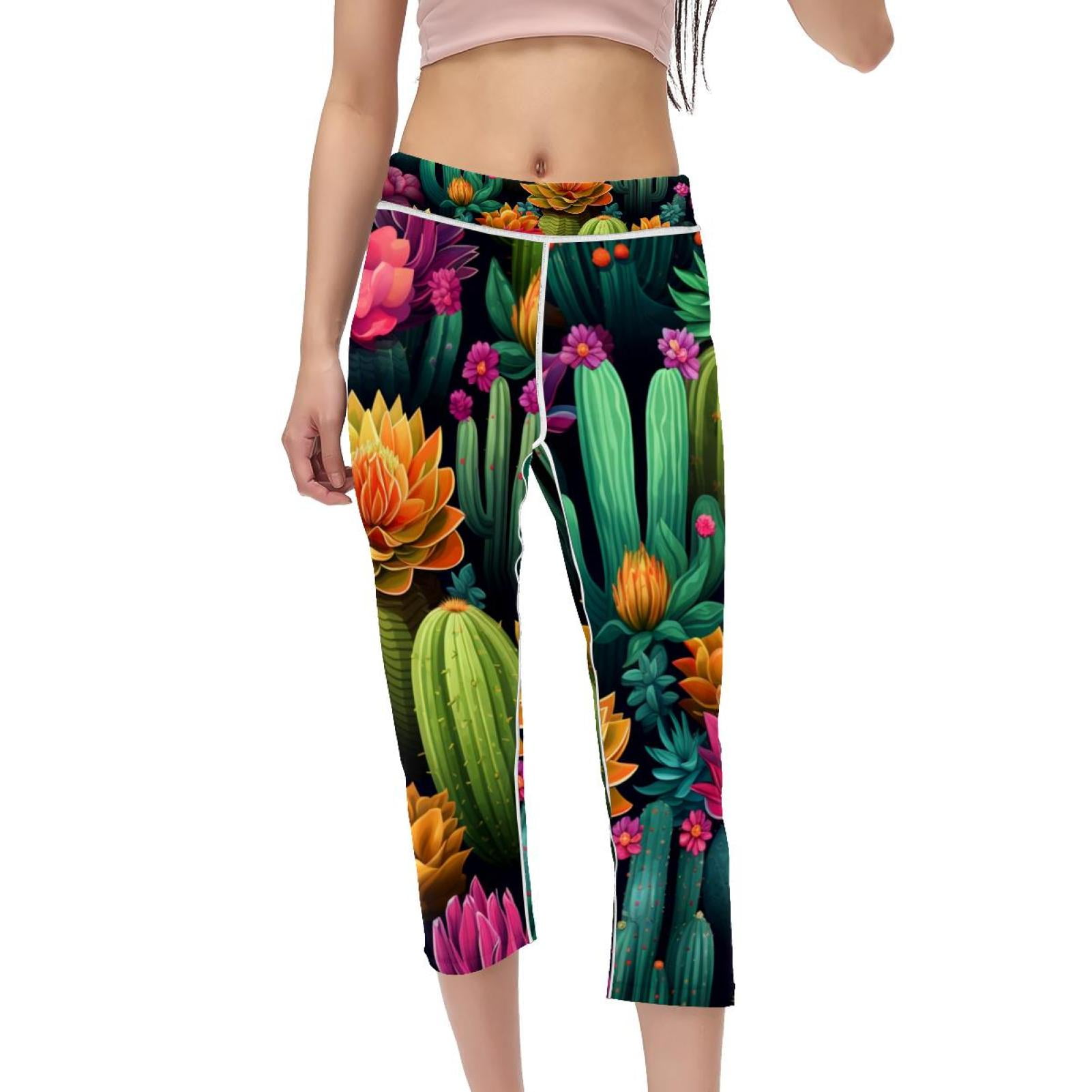 Cactus workout leggings best sale