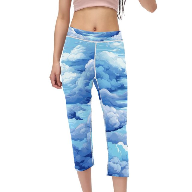 Women's High Waisted Yoga Leggings Non See Through for Workout Athletic