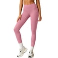 thumbnail image 1 of Women's High Waisted Yoga Leggings Stretchy Tummy Control Workout Running Gym Athletic Pants Soft Comfy Casual Daily Wear, 1 of 7