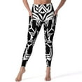 thumbnail image 1 of Women's High Waisted Yoga Leggings with Pockets，Bohemian Pattern，Tummy Control Non See Through Workout Athletic Running Yoga Pants, 1 of 6