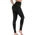 thumbnail image 1 of Women's High Waisted Yoga Pants Gym Athletic Workout Capri Leggings Mesh Panels Workout Exercise Fitness Tights Pants, 1 of 7