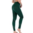 thumbnail image 1 of Women's High Waisted Yoga Pants Gym Athletic Workout Capri Leggings Mesh Panels Workout Exercise Fitness Tights Pants, 1 of 7