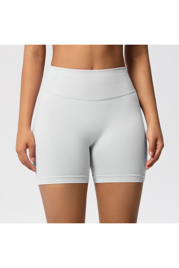 Women's High Waisted Yoga Shorts, Shaping Workout Shorts, Breathable Quick-Dry Fitness Shorts, Modest Coverage Compression Technology Technology Technology Technology Shorts