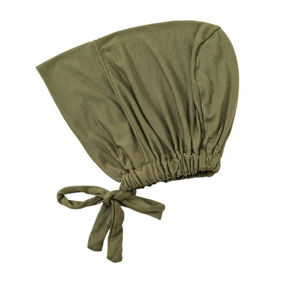 Women's Hijab Headscarf Stretchy Tie Back Hat Comfortable and Soft Undercap for Everyday Use and Relaxation