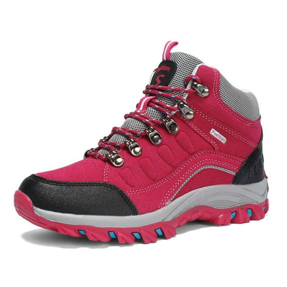 Women's Hiking Boots Waterproof Non-Slip Climbing Trekking Sneakers Outdoor Ankle Boots Hiking Shoes