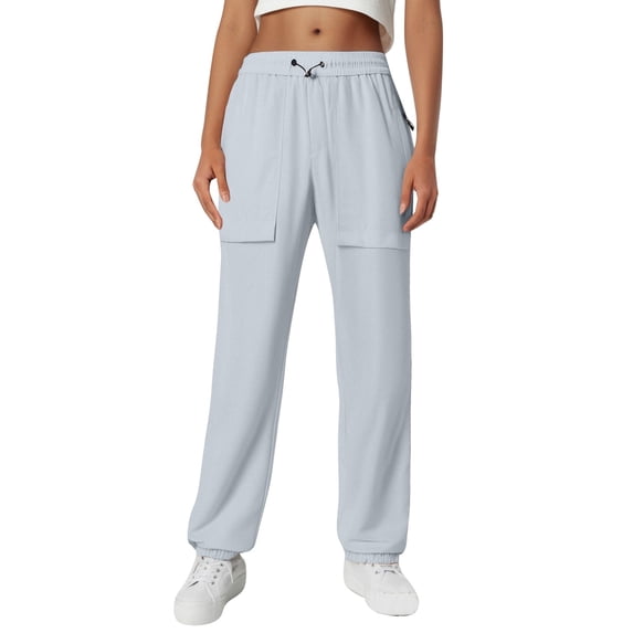 Women's Hiking Cargo Pants - Water Repellent & Scratch-Resistant Outdoor Wear