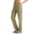 thumbnail image 1 of Women's Hiking Cargo Pants Water-Resistant Quick Dry Lightweight UPF 50+ Travel Camping Work Pants Zipper Pockets Deciduous Green S, 1 of 7